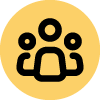 pictogramme d'un groupe de personne